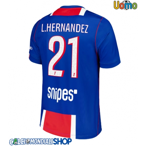 Maglie da calcio Paris Saint-Germain Lucas Hernandez #21 Prima Maglia 2026-27 Manica Corta